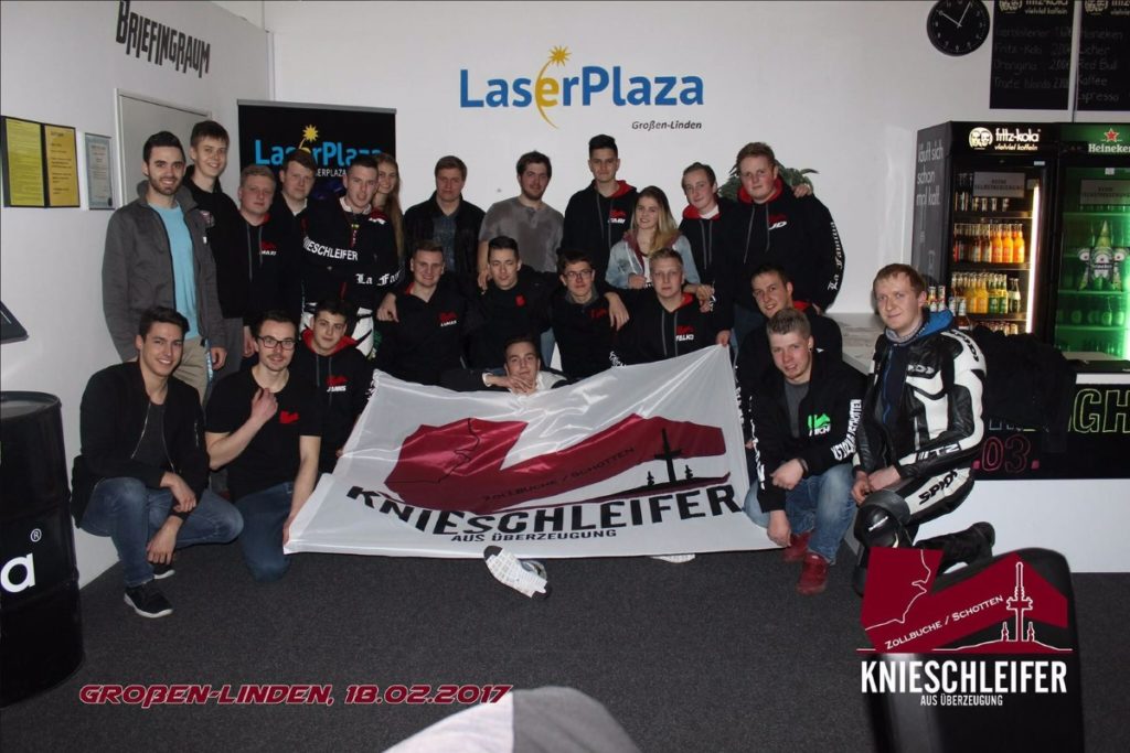 lasertag by laserplaza knieschleifer