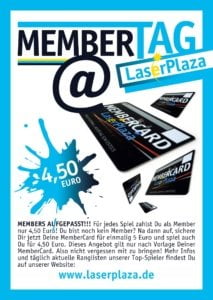 Membertag - Lasertag LaserPlaza Membertag - Lasertag LaserPlaza