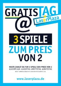 Gratistag - Lasertag LaserPlaza Gratistag - Lasertag LaserPlaza
